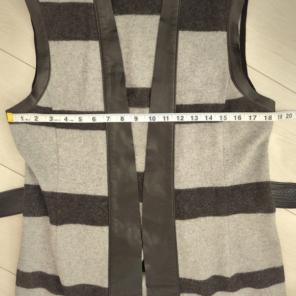 Iris Setlakwe Belted Wool Vest - Picture 5 of 10